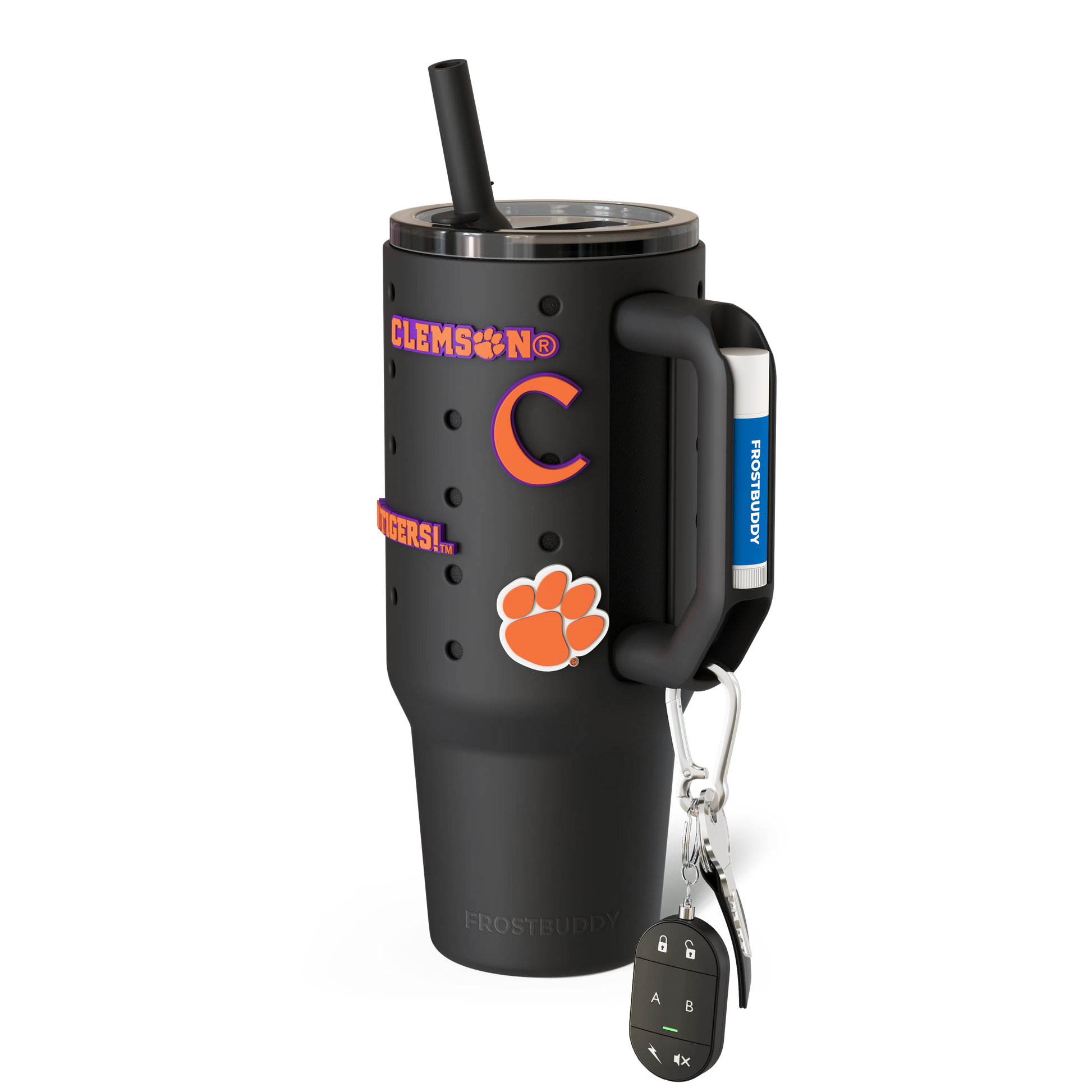 Thicc Buddy 40oz | Clemson Tigers | Skin + Budz Bundle