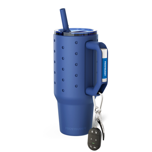 Thicc Buddy 40oz | Navy w/ Skin